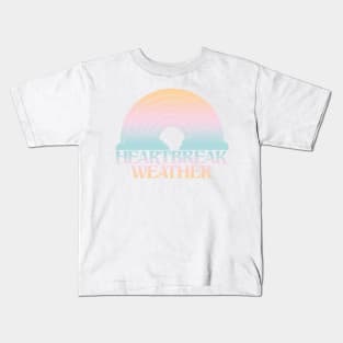 Niall Heartbreak Weather Rainbow Kids T-Shirt